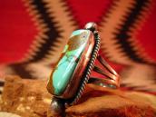 【Fred Thompson】 Navajo Vintage Ring w/Square TQ  c.1970