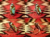 【Fred Thompson】 Navajo Vintage Ring w/Square TQ  c.1970