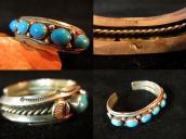 Fred Thompson Vintage Cuff with seven Stone c.1970