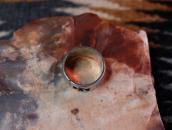 Vintage Hopi or Navajo Thunderbird Overlay Ring w/TQ c.1950～