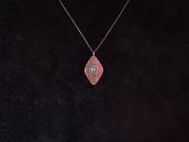 Vintage Thunderbird Stamped Fob Necklace c.1930