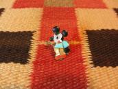 Zuni Channel Inlay Mickey Ring c.1970