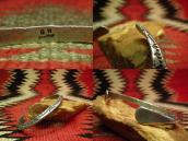 OLDPAWN Stamped TriangleWire Cuff Bracelet c.1970～