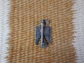 Atq Navajo Small T-bird or Eagle Shaped Silver Pin  c.1920～