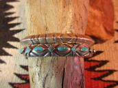 Vintage Engraving Silver Cuff Bracelet  c.1940