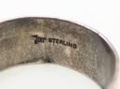 Vtg 【BELL TRADING POST】 Thunderbird Silver Men's Ring c.1950