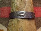 Antique Crossedarrows & 卍 Stamped Cuff  c.1920～