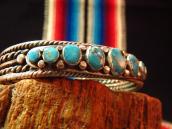 Antique Twistedwire Silver Cuff Bracelet  c.1940