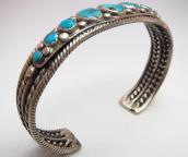 Antique Twistedwire Silver Cuff Bracelet  c.1940