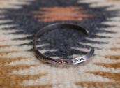【Wolf-Robe】Vintage Narrow TriangleWire Cuff Bracelet c.1940～