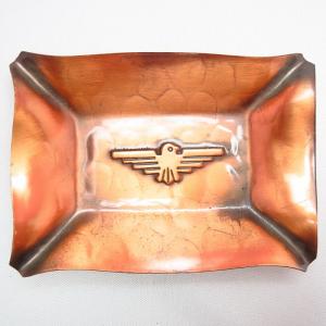 Vintage Thunderbird Repos Copper Ashtray