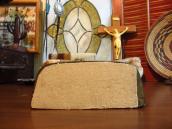 Antique Indian Head Chief Metal Bookend  1925