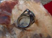【Fred Thompson】 Navajo Gem Grade #8 TQ Silver Ring  c.1965