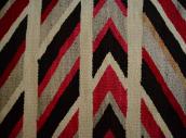 Antique Navajo Rug Banded 【Ganado or Chinle】 c.1930～ 114×140