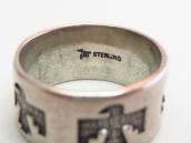 Vintage 【BELL TRADING POST】 Thunderbird Silver Ring  c.1950