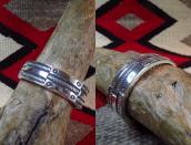 【Clendon Pete】 Reproduction 1915's Style Heavy Cuff Bracelet