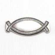 【U.S.NAVAJO 70 / NAVAJO GUILD】Stamped Silver Pin  in 1941-43
