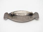 【U.S.NAVAJO 70 / NAVAJO GUILD】Stamped Silver Pin  in 1941-43