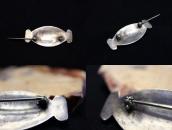 【U.S.NAVAJO 70 / NAVAJO GUILD】Stamped Silver Pin  in 1941-43