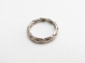 Vintage 【BELL TRADING】 Twisted Triangle Wire Ring  c.1945～