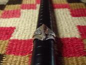 Atq【Prop & Wings/U.S. Air Corps】Navajo Silver Ring c.1940～