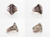 Atq【Prop & Wings/U.S. Air Corps】Navajo Silver Ring c.1940～