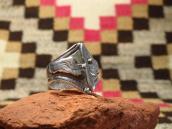 Atq【Prop & Wings/U.S. Air Corps】Navajo Silver Ring c.1940～
