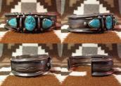 Vintage Navajo Gem Grade #8 Turquoise Cuff Bracelet  c.1950～