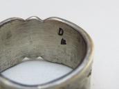 Dyaami Lewis Acoma Pre 1890's Style Silver Ring  JP25