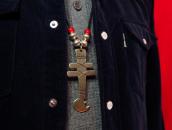 Cippy CrazyHorse Cochiti Dragonfly Cross Necklace