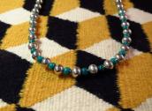 Vintage Navajo Pearl & Turquoise Bead Necklace  c.1965～
