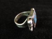 Vintage Ring with Top Grade Lone Mt. Stone  c.1940