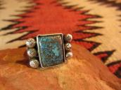 Vintage Ring with Top Grade Lone Mt. Stone  c.1940