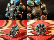 Vintage Cluster Ring with Smokey Bisbee  c.1960