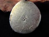 Vintage Navajo Pilot Mountain Turquoise Fob Necklace c.1970～