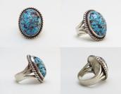 Mark Chee Vintage Ring w/High Grade Persian Turquoise c.1960