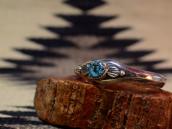 Joe H. Quintana Cochiti Silver Cuff w/Gem Grade TQ