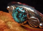 Joe H. Quintana Cochiti Silver Cuff w/Gem Grade TQ