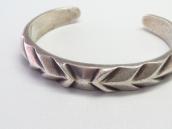 Antique Navajo Filed Ingot Silver Cuff Bracelet  c.1915～