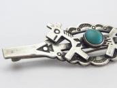 Vintage Horse Applique Silver Small Pin Brooch w/TQ  c.1940～