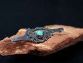 Vintage Horse Applique Silver Small Pin Brooch w/TQ  c.1940～