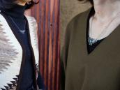 Atq Navajo HandMade Thunderbird Fob Silver Necklace  c.1925～