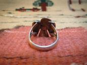 Antique Thunderbird Patched Silver Ring w/TQ  c.1930～