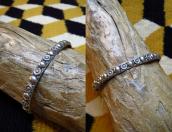 Antique 【Silver Arrow】 Narrow Cuff Bracelet  c.1930