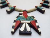 Atq SantoDomingo Thunderbird/Batterybird Necklace  c.1940～
