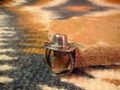 Vintage Navajo/Pueblo Cowboy Hat Silver Tourist Ring c.1940～