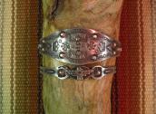 Antique Thunderbird patched Narrow Cuff  c.1940