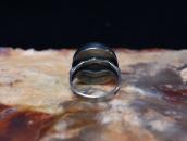 Antique Navajo Pearl Face Silver Tourist Ring  c.1940