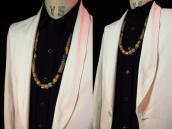 Antique Vintage Mix TradeBead & Navajo SilverBead Necklace 2