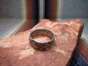 Vintage Navajo Pounding Old American Coin Ring  c.1940～